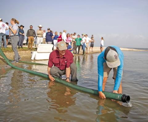Texas Releases One Billionth Fish Wednesday