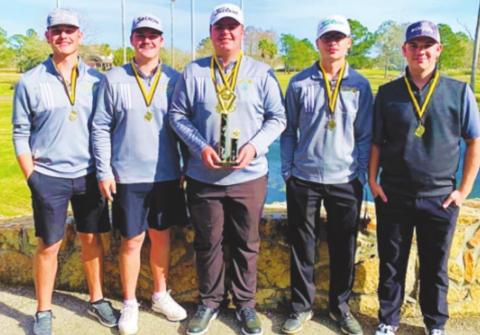 Tim Weaver, Will Van Pelt, Jack Burke, Wyatt Wozniak, and Travis Love