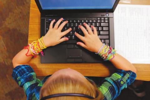 Many Texas school districts are administering the STAAR tests online for the first time this year. Credit: Photo Credit Erich Schlegel for USA Today Network via REUTERS