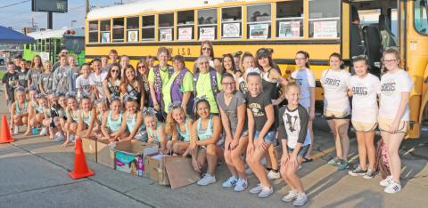 Fill The Bus with school supplies on Saturday