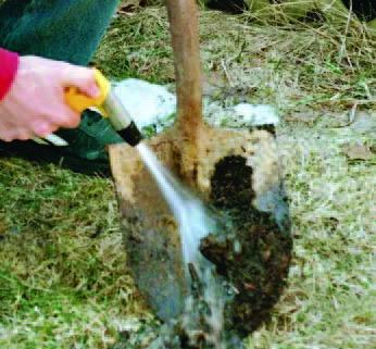 Made in the shade: Garden tool maintenance