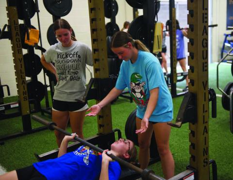 VISD athletes participate in Summer Camp