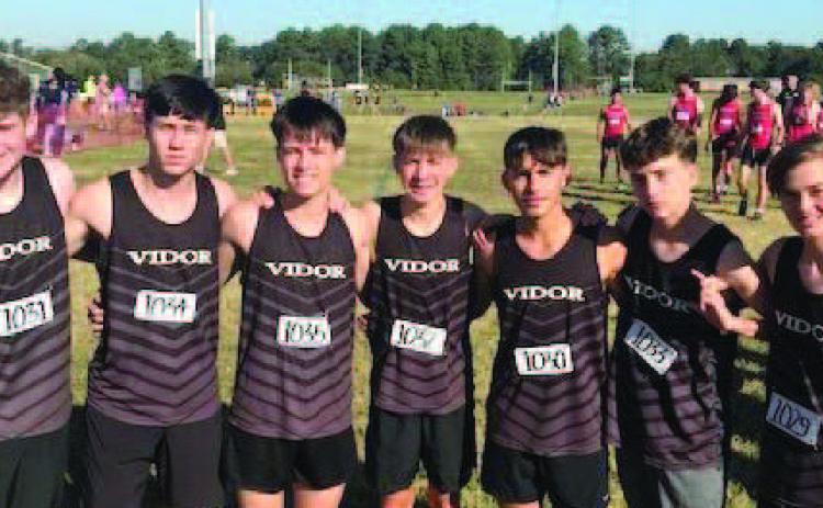 Left to right: Michael Huish, George Williamson, Zane Williamson, Braedyn Leger, Jose Guerrero - Evans, Coy Lightfoot and Andrew Fawcett.
