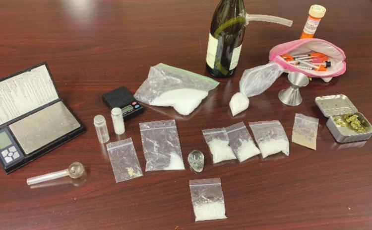 Orange Street bust yields ½ pound of meth