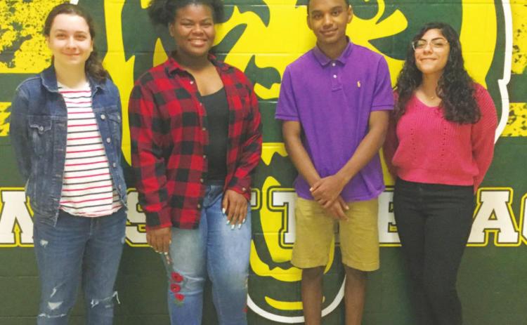 Briana James, Alasia Allen, Alton Lewis, Janniliz Nazario-Gonzalez