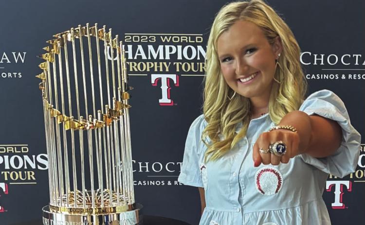 Vidor Grad earns Rangers World Series Ring