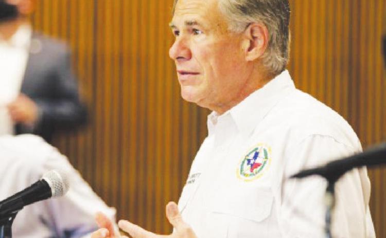 Texas Governor Gregg Abbott holds a news conference to summarize his visit last week to Beaumont and Southeast Texas to find out the latest from local leaders about the status of COVID-19 in Jefferson, Orange and other southeast Texas Counties.