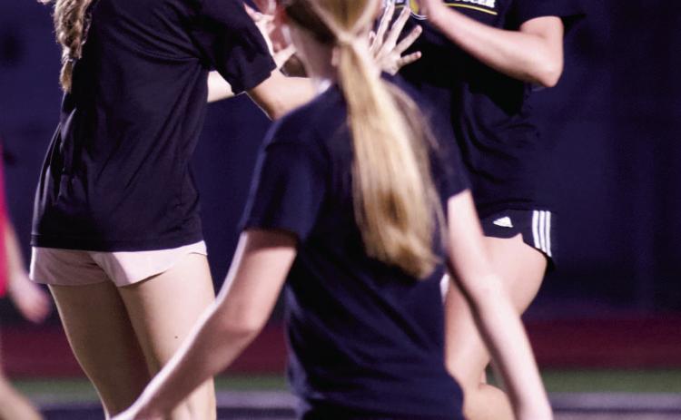 Soccer skills at Pirate Stadium