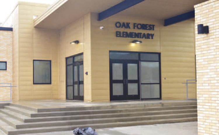 When Oak Forest students return from Christmas break January 9, it is expected they will return to the new Oak Forest Elementary which is being furnished and having the final touches installed over the next couple of weeks, Some teachers are already prepping their new classrooms. Photos by Randall Luker