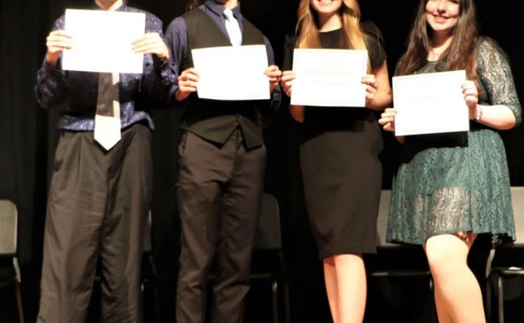 Vidor High School winners