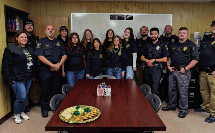 VHS Criminal Justice Club Observes National Law Enforcement Appreciation Day