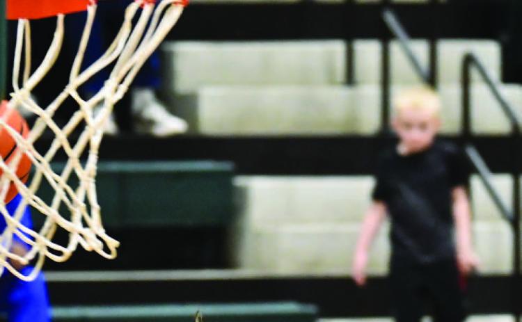 Bryce Loftin sinks a layup Saturday.
