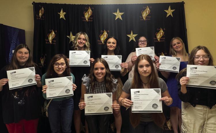 Congratulations to the following VHS students