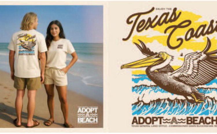 Commissioner Buckingham Announces Adopt-A-Beach T-Shirt Campaign to Support Clean Texas Beaches