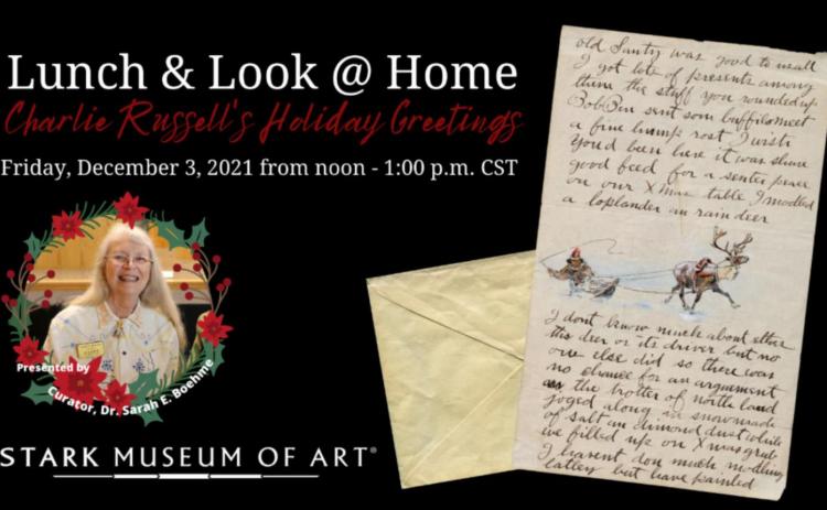 Lunch & Look @ Home Charlie Russell’s HOliday Greetings