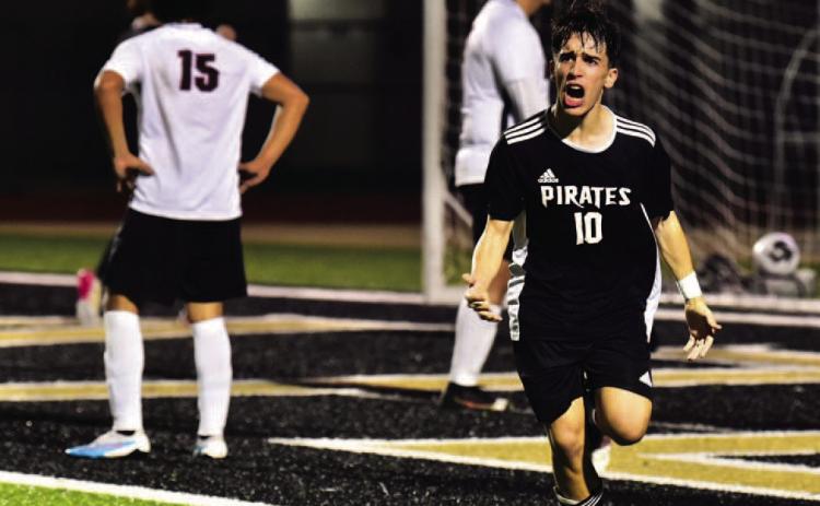 Jan Ibars Roca was named to the 17-4A All-District Boy's soccer Teamfirst team Photo by Randall Luker