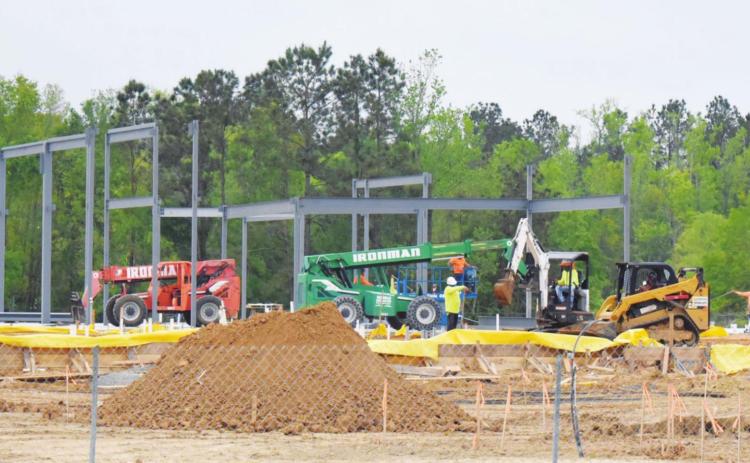 New school shaping up