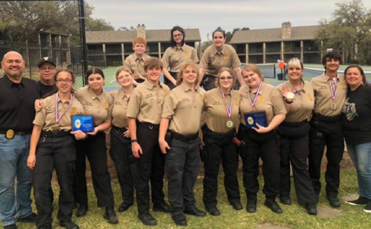 Vidor High School Criminal Justice Students
