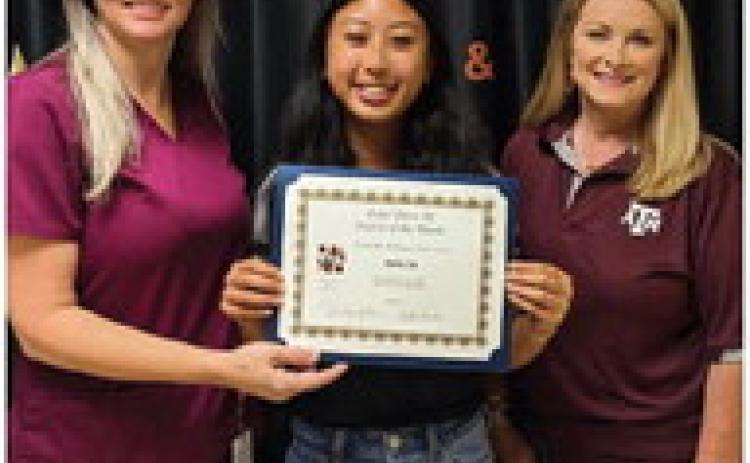 August CTE Students of the Month