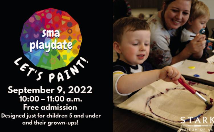 Calling all little artists! SMA Playdate is Back!