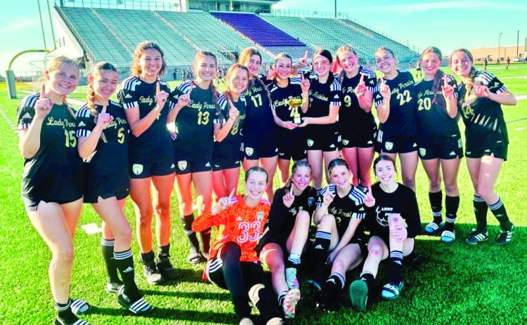 Lady Pirates win championship at Waller Tournament