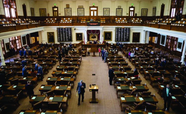 The House floor at the Capitol on Sept. 23, 2021. Credit: Eddie Gaspar/The Texas Tribune