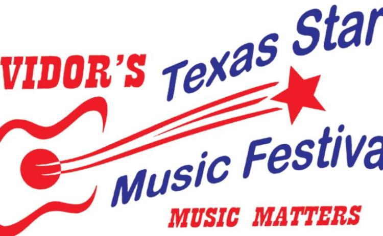 Texas Star Music Festival set for October 9