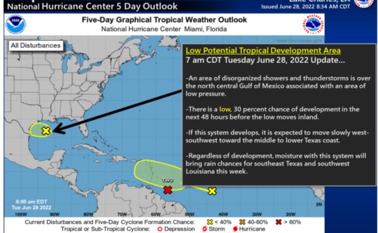 Tropics are busy with trio of disturbances