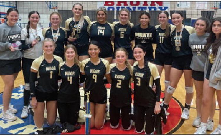 Lady Pirates volleyball win district opener 3-0