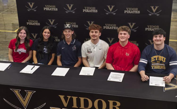 Six Pirates commit to colleges